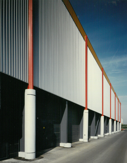 Industrial building and offices Alcatel Mietec, Oudenaarde