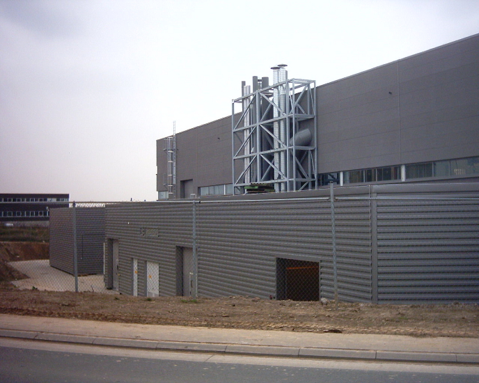 Extension solar cell production unit Photovoltech, Tienen